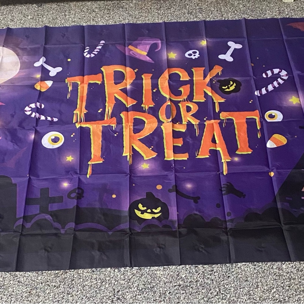 Halloween Trick or Treat Banner